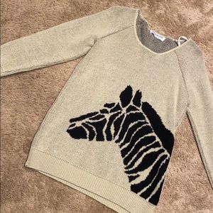 Kaki light brown sweater